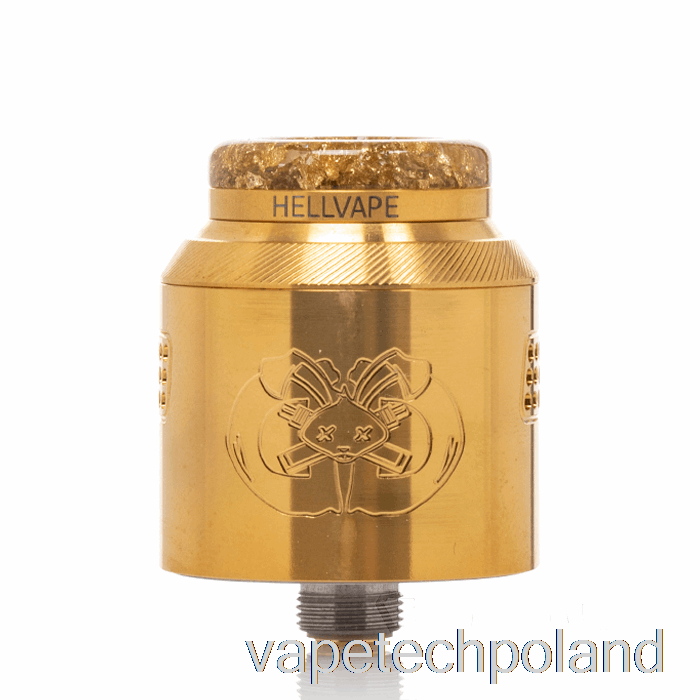 Vape Tech Polska Hellvape Drop Dead 2 24mm Rda Złoty